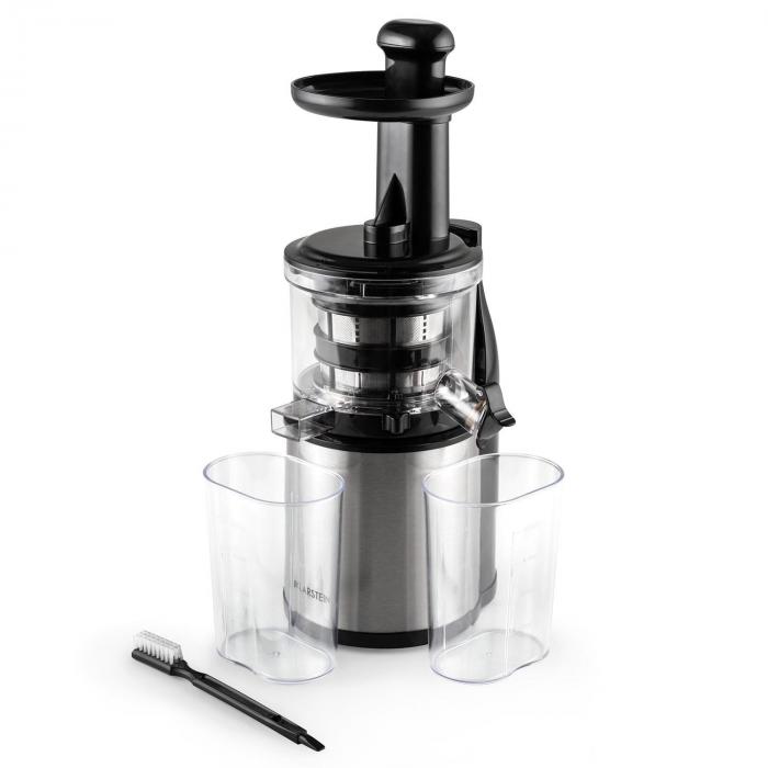 Slow Juicer Juicer Klarstein Flowjuicer 200W 80 U / min Edelstah